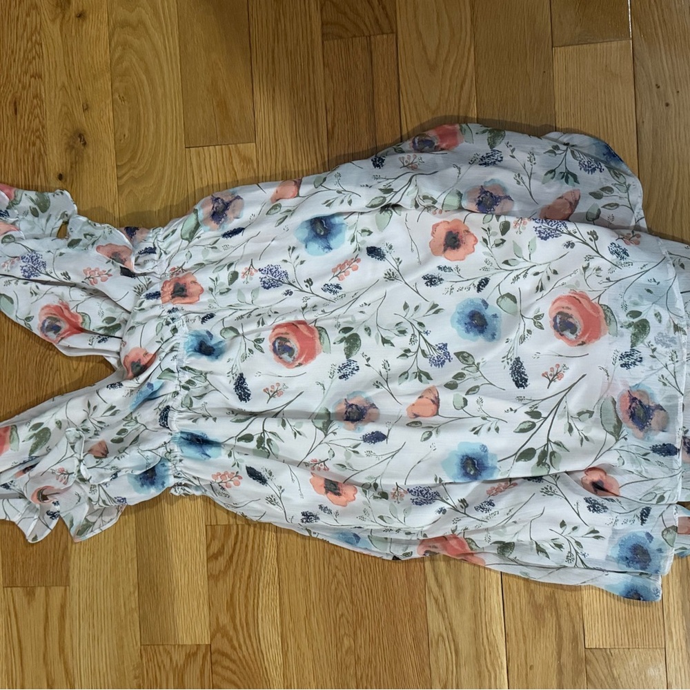 Jessica Simpson floral maternity dress - small